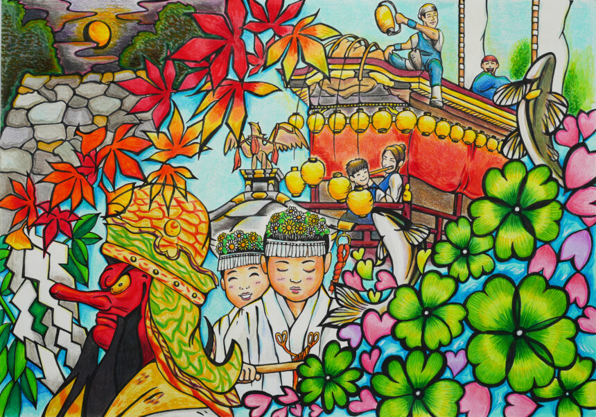 二俣春夏秋冬（作者：池田 光）